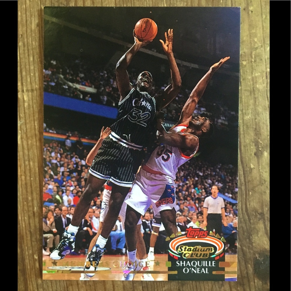 Shaq Rookie Topps Stadium Club Members Choice 201